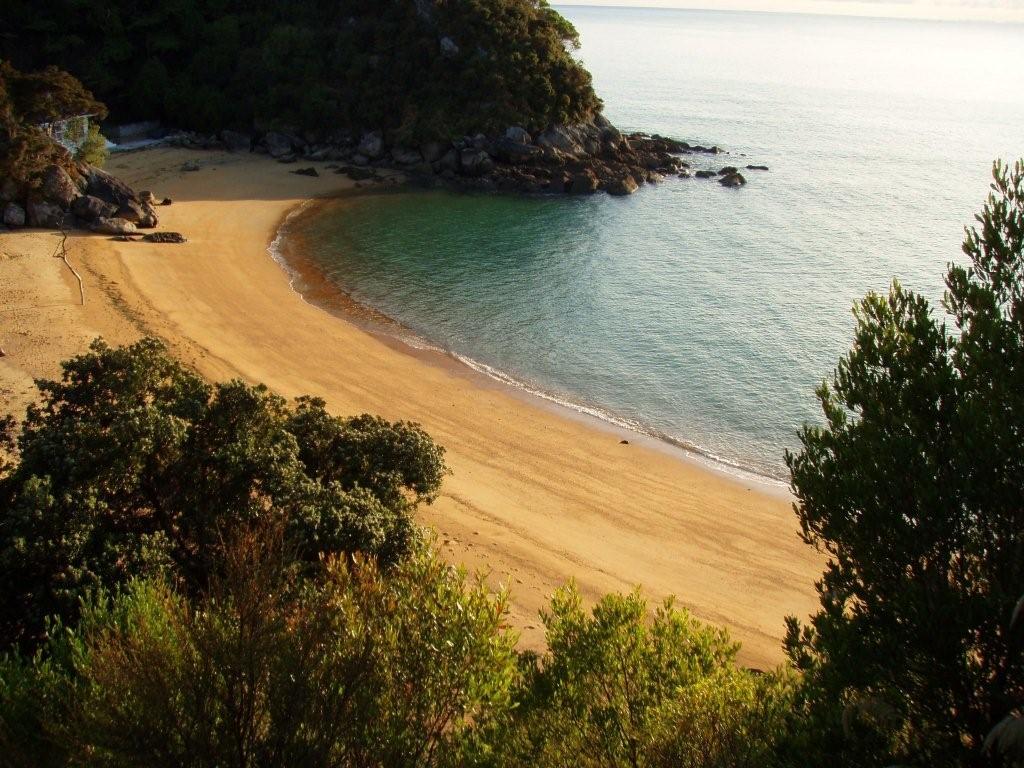 beach scene